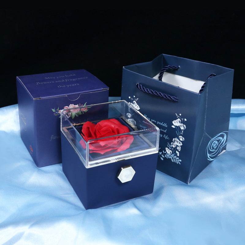 Rotating Eternal Rose Gift Box - Goodlifebean