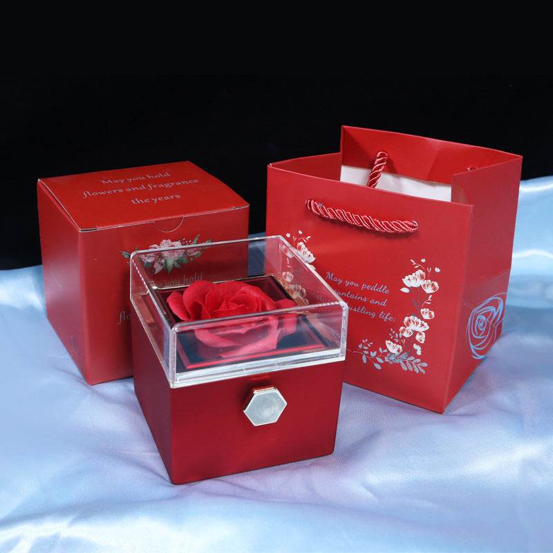Rotating Eternal Rose Gift Box - Goodlifebean