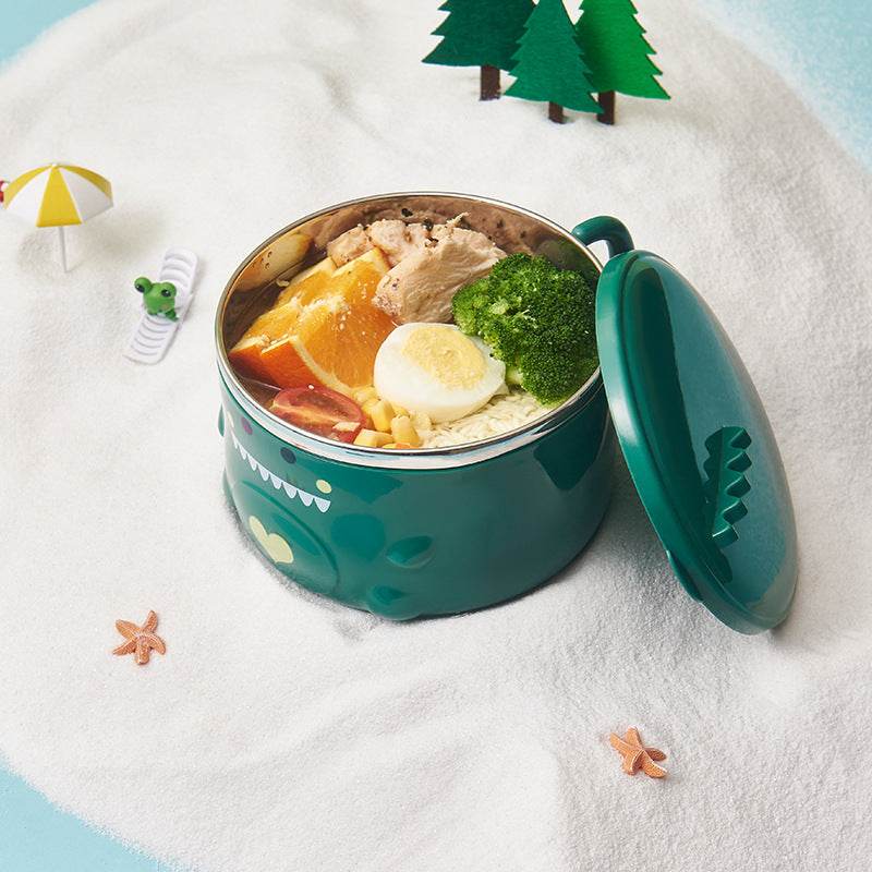Kawaii Dino Ramen Bowl | Cute Noodle Bowls.