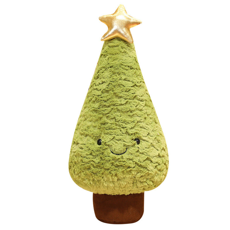 30cm New Christmas Tree Plush Toy Soft Cute Dog Inside Creative