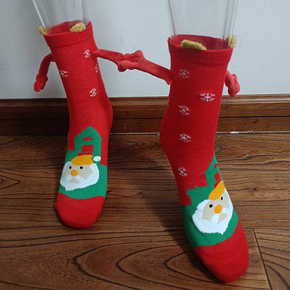 Shop Hand holding Christmas Socks - Shoes Goodlifebean Plushies | Stuffed Animals