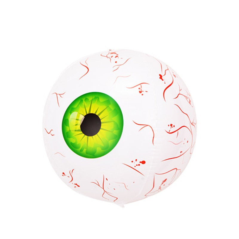Inflatable Glow-In-The-Dark Eyeball Balloon