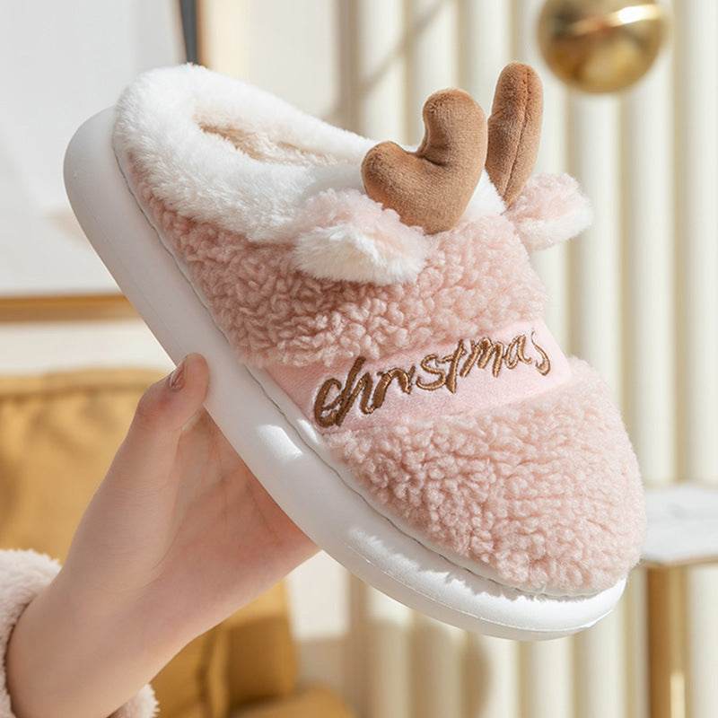 Santa's Snuggle Warm Fuzzy Slippers - Goodlifebean