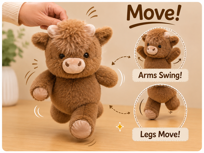 Chubby Highland Cow Plushie