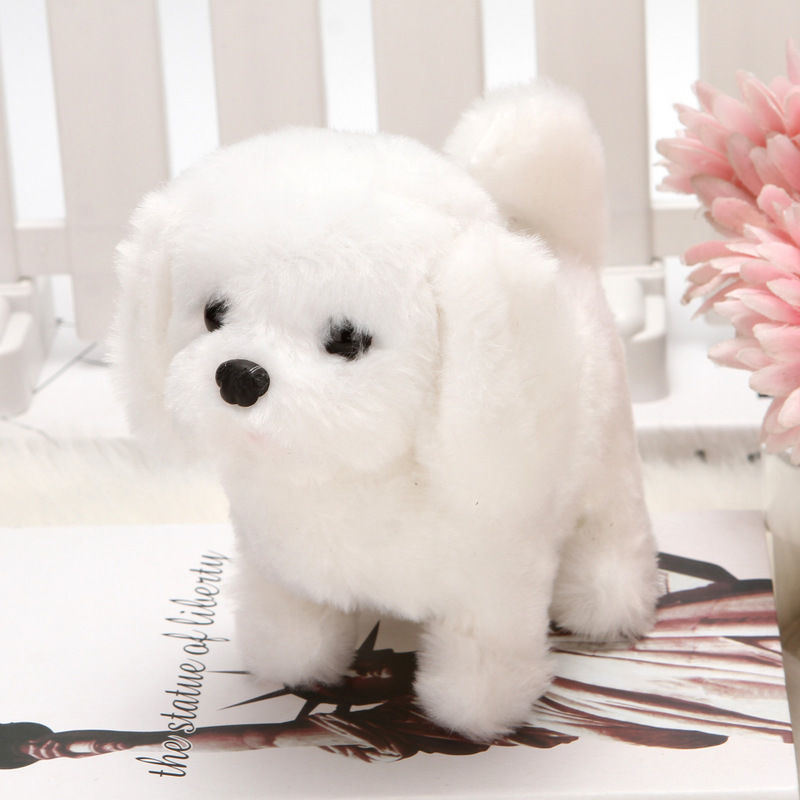 Shop Cute Bichon Frise Puppy Plushie | Stuffed Animal Bichon Frise - Goodlifebean Plushie | Stuffed Animal