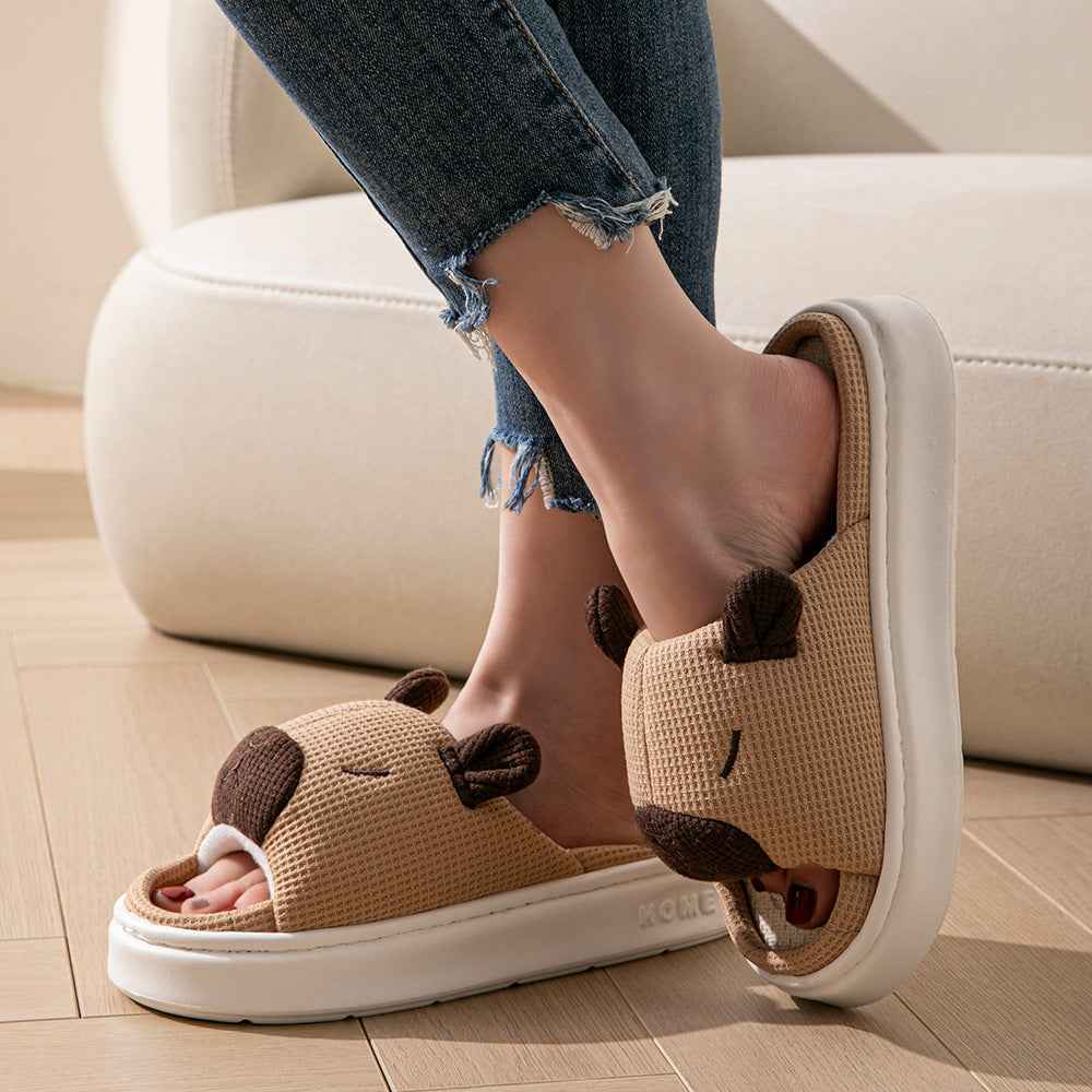 CapyPaws™ | Plush Capybara Slippers for Adults Who Refuse to Be Boring
