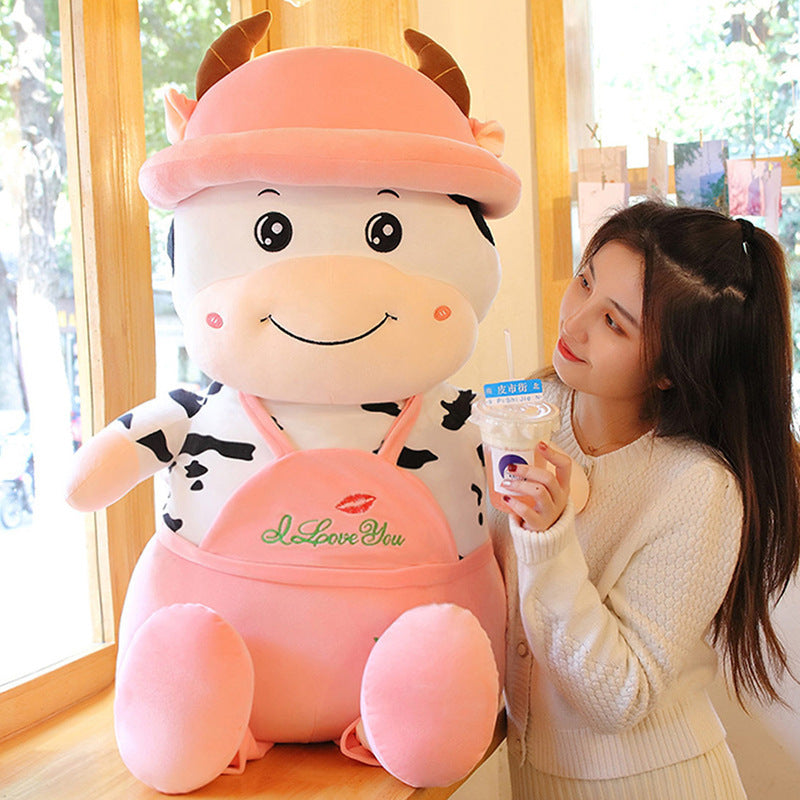 Cute Swiss Cow Plushie |