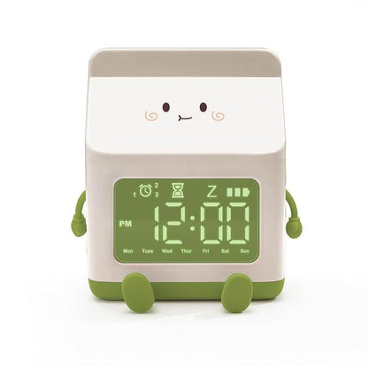 Kawaii Milk Carton Alarm Clock