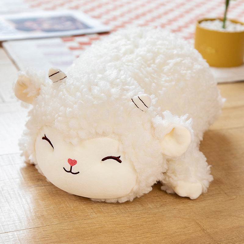 Kawaii Chonky Sheep Plushie | Stuffed Animal Sheep - Goodlifebean