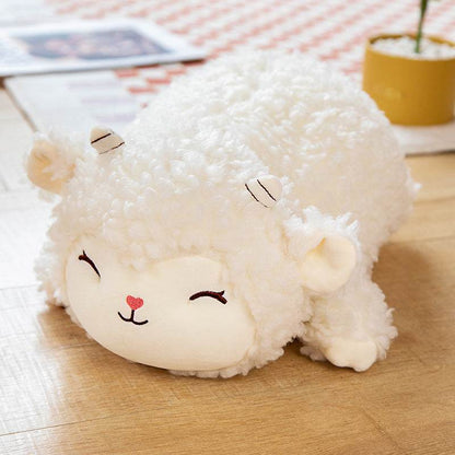 Kawaii Chonky Sheep Plushie | Stuffed Animal Sheep - Goodlifebean