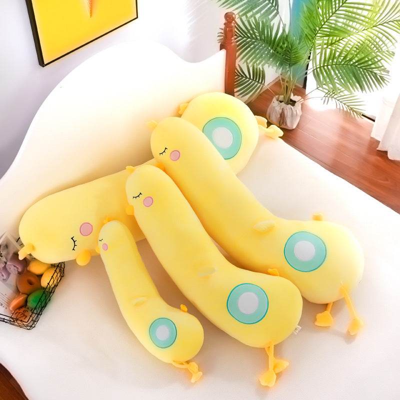 Della Duck: Giant Cuddly Body Pillow Plush - Goodlifebean