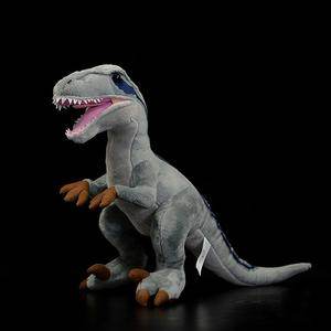 Rex The Velociraptor Plush Toy: Stuffed Dinosaur Animal - Goodlifebean