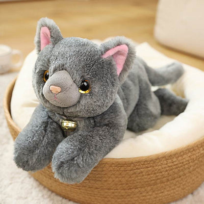 Shop Furry Feline Friends | Lifelike Stuffed Animal Cat Plush - Goodlifebean Plushies | Stuffed Animals