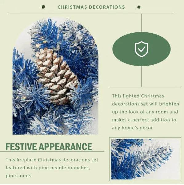 Artifical Pre-Lit Christmas Tree | 4ft - Goodlifebean