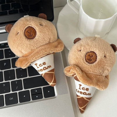 CapyCream Mini Ice Cream Capybara Plushie