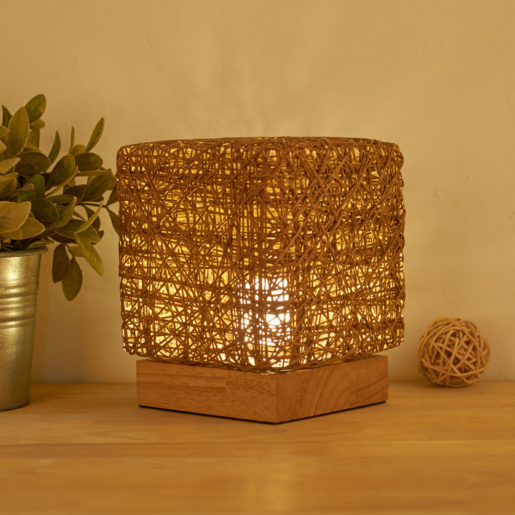 Hand Knit Dimmable Desk Lamp