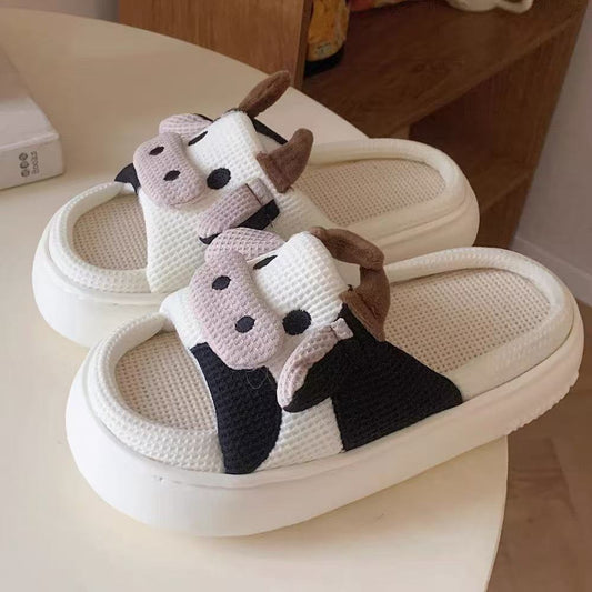 CloudCow Slippers | Cloudy Cow Slippers - Goodlifebean product_type