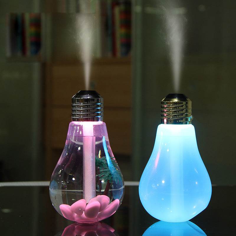 AromaGlow Humidifier | Glowing Bulb Humidifier - Goodlifebean