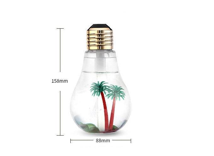 AromaGlow Humidifier | Glowing Bulb Humidifier - Goodlifebean