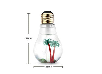 AromaGlow Humidifier | Glowing Bulb Humidifier - Goodlifebean