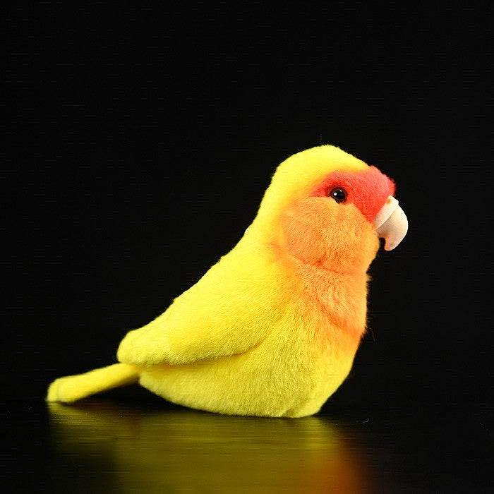 Poppy: Chirpy Parrot Suffed Animal.