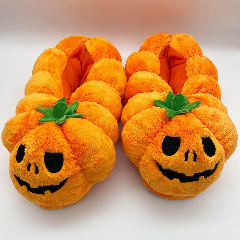 Jack-o'-Lounge Slippers | Spooky Halloweem Slippers - Goodlifebean