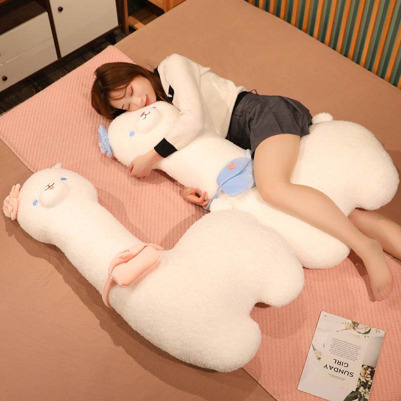 FluffyPaca: Kawaii Alpaca Plushie | Stuffed Animal Alpaca | Body Pillow Plush - Goodlifebean