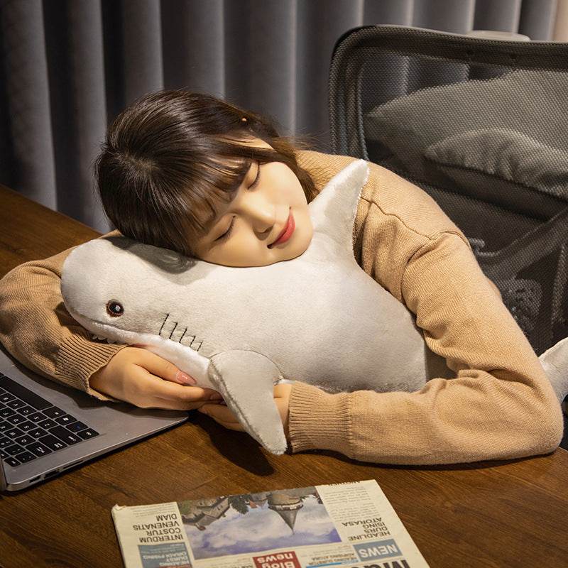 MegaJaws: Giant 5ft Shark Plushie | Big Stuffed Shark - Goodlifebean