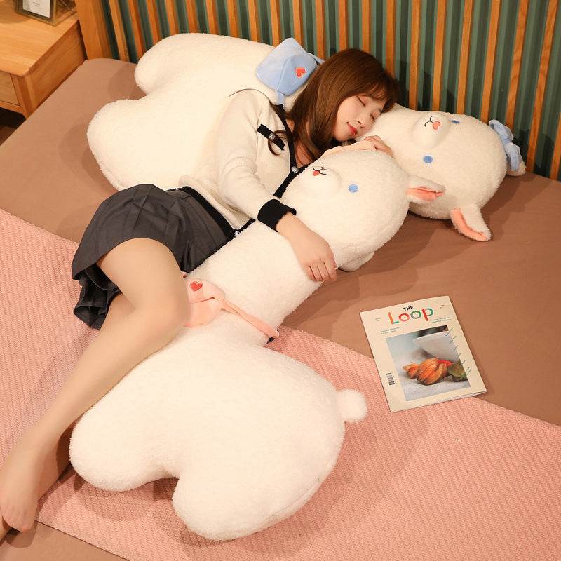 FluffyPaca: Kawaii Alpaca Plushie | Stuffed Animal Alpaca | Body Pillow Plush - Goodlifebean