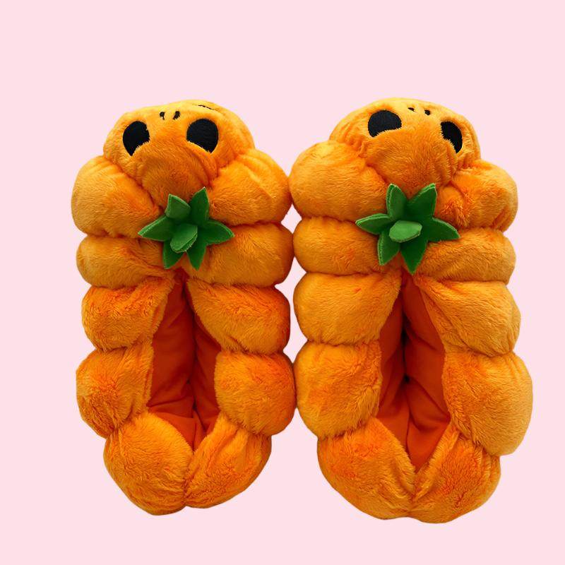 Jack-o'-Lounge Slippers | Spooky Halloweem Slippers - Goodlifebean