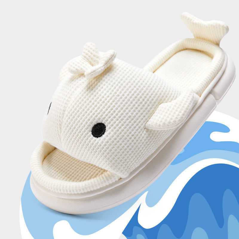 Shop Knitted Cloudy Shark Slippers | Softest Shark Slippers - Goodlifebean Plushie | Stuffed Animal