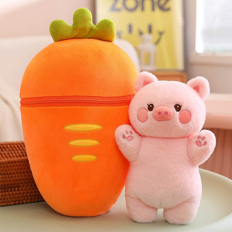 Surprise Inside Piggy Bunny Plushie