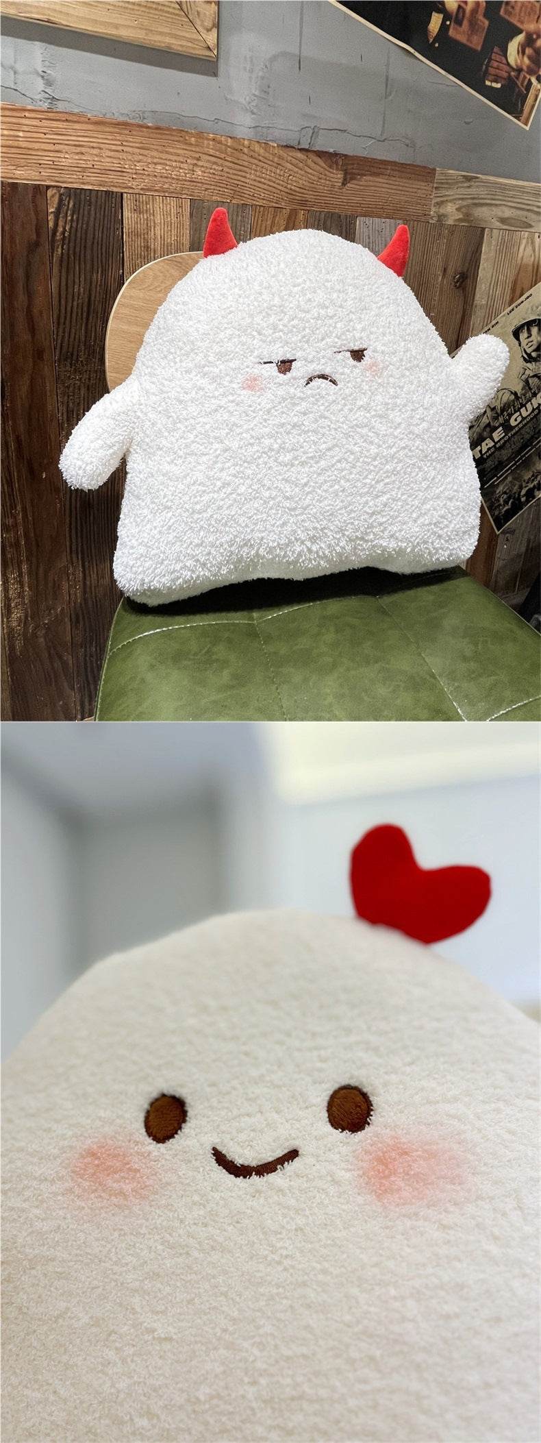 Boo-Boo Buddy | Kawaii Ghost Plushie - Goodlifebean