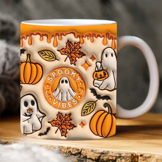Shop Spooky Spooky Halloween Mug - Goodlifebean Plushie | Stuffed Animal