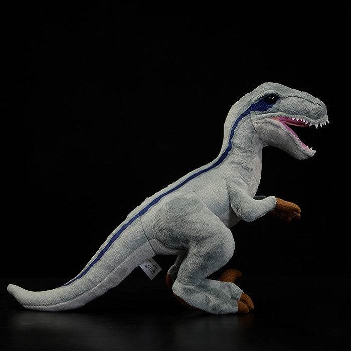 Rex The Velociraptor Plush Toy: Stuffed Dinosaur Animal - Goodlifebean