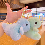 Baby Dino Pocket Plush Keychain