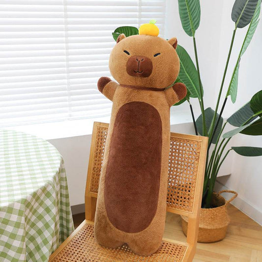 Giant Capybara Body Pillow Plush | Capybara Plushie - Goodlifebean