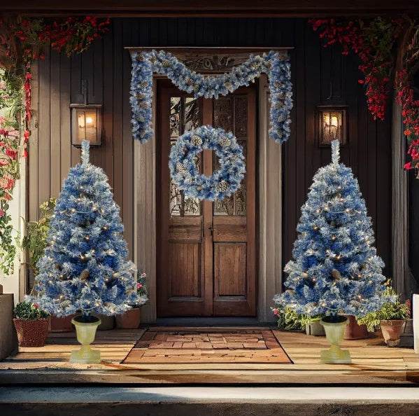Artifical Pre-Lit Christmas Tree | 4ft - Goodlifebean