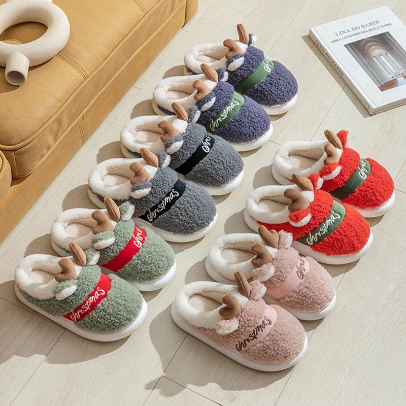 Santa's Snuggle Warm Fuzzy Slippers - Goodlifebean
