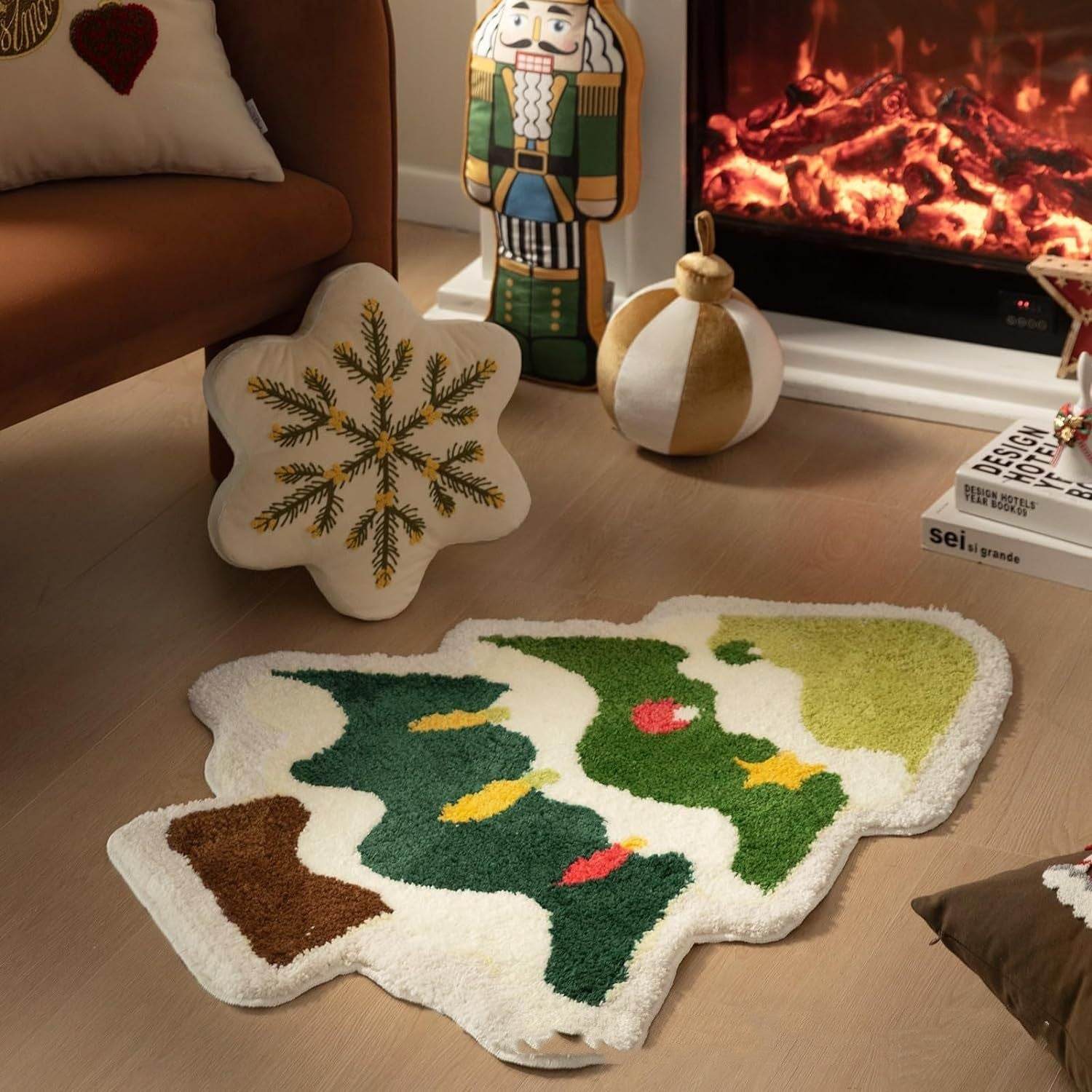 Nordic Cashmere Christmas Rug - Goodlifebean