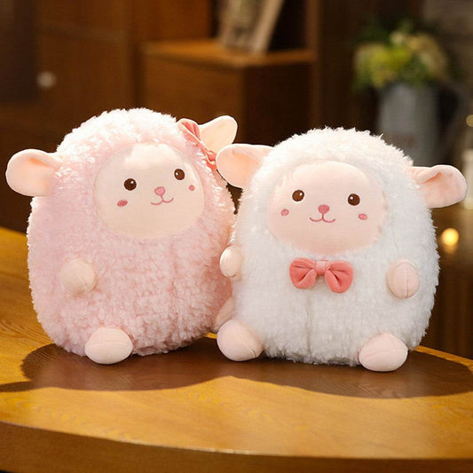 Kawaii Snuggly Sheep Plushie | Stuffed Animal Sheep - Goodlifebean