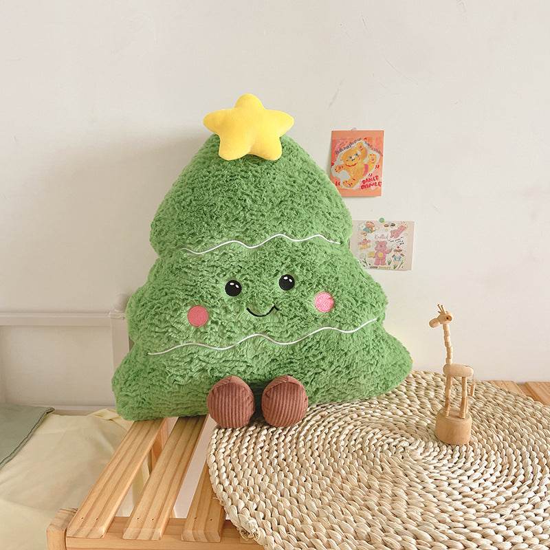 Shop Cute Christmas Tree Plushie - plush Goodlifebean Plushies | Stuffed Animals