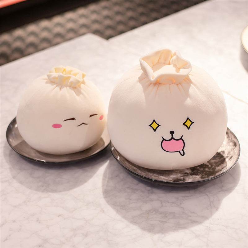Cute Bun Plushie | Stuffed Dimsum Plush - Goodlifebean