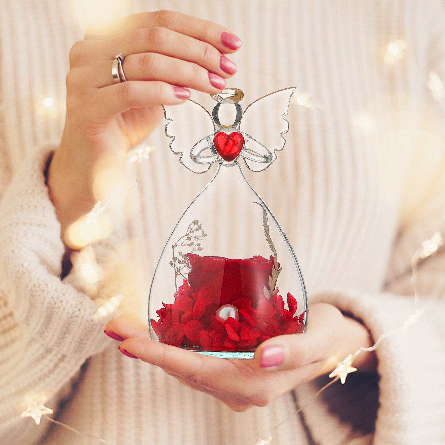 Angelic Eternal Rose Gif for Her - Goodlifebean