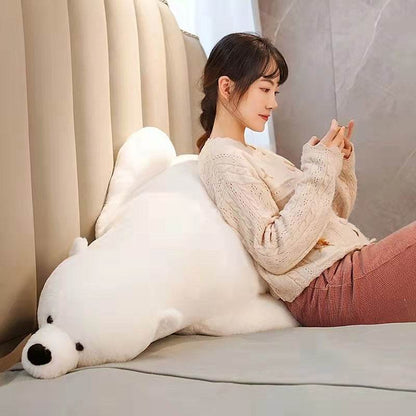 Snowy: Large Stuffed Polar Bear | 3.6ft Polar Bear - Goodlifebean