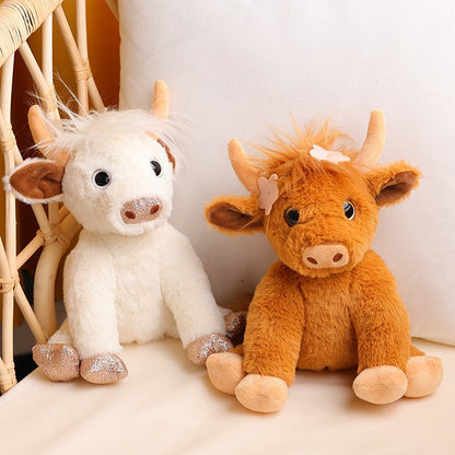 Scottish Mini Highland Cow Plushie - Goodlifebean product_type