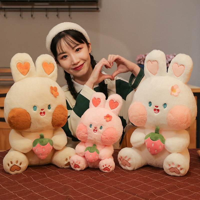 Shop CuddleBun Kawaii Bunny Plushie - The Softest Huggable Rabbit - Stuffed Animals Goodlifebean Plushies | Stuffed Animals