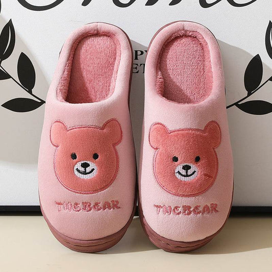 SnugglePaws: Kawaii Teddy Bear Slippers - Goodlifebean
