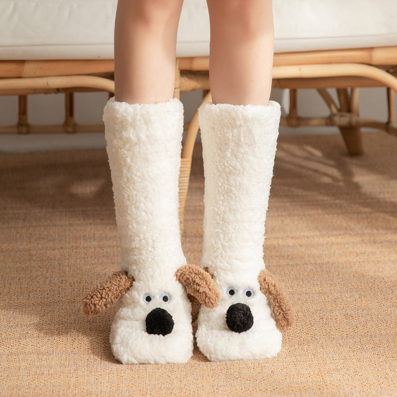 Warm FUZZY Plush Socks.