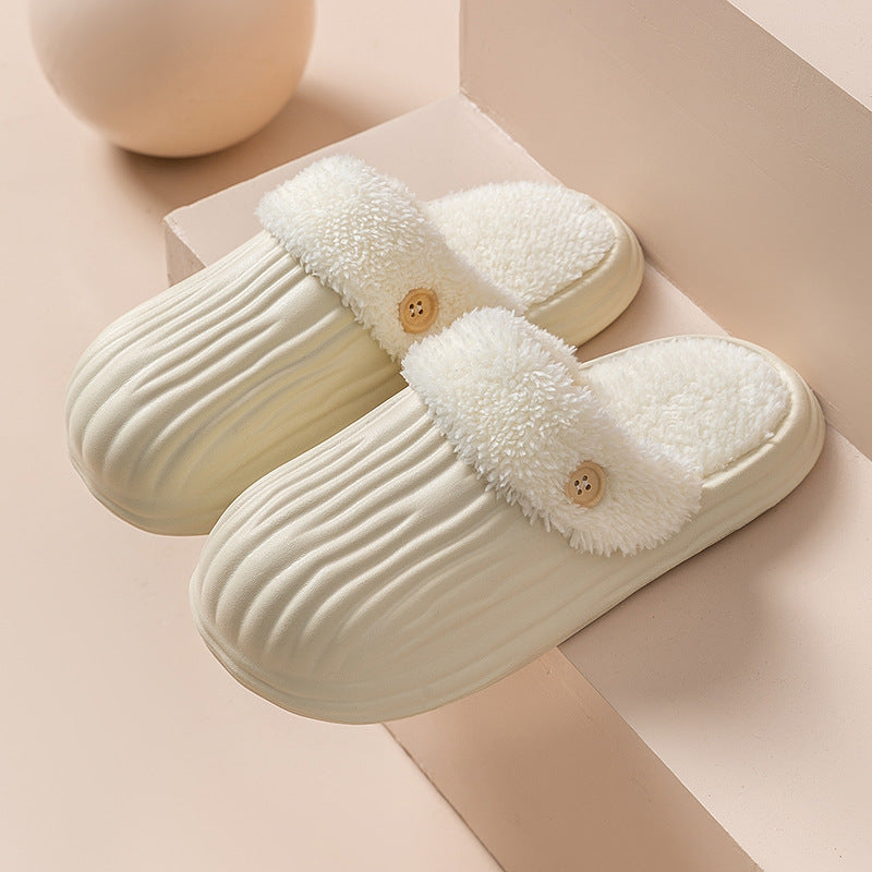 Shop CozySwap: Indoor-Outdoor Slippers with Detachable Fur - Shoes Goodlifebean Plushies | Stuffed Animals